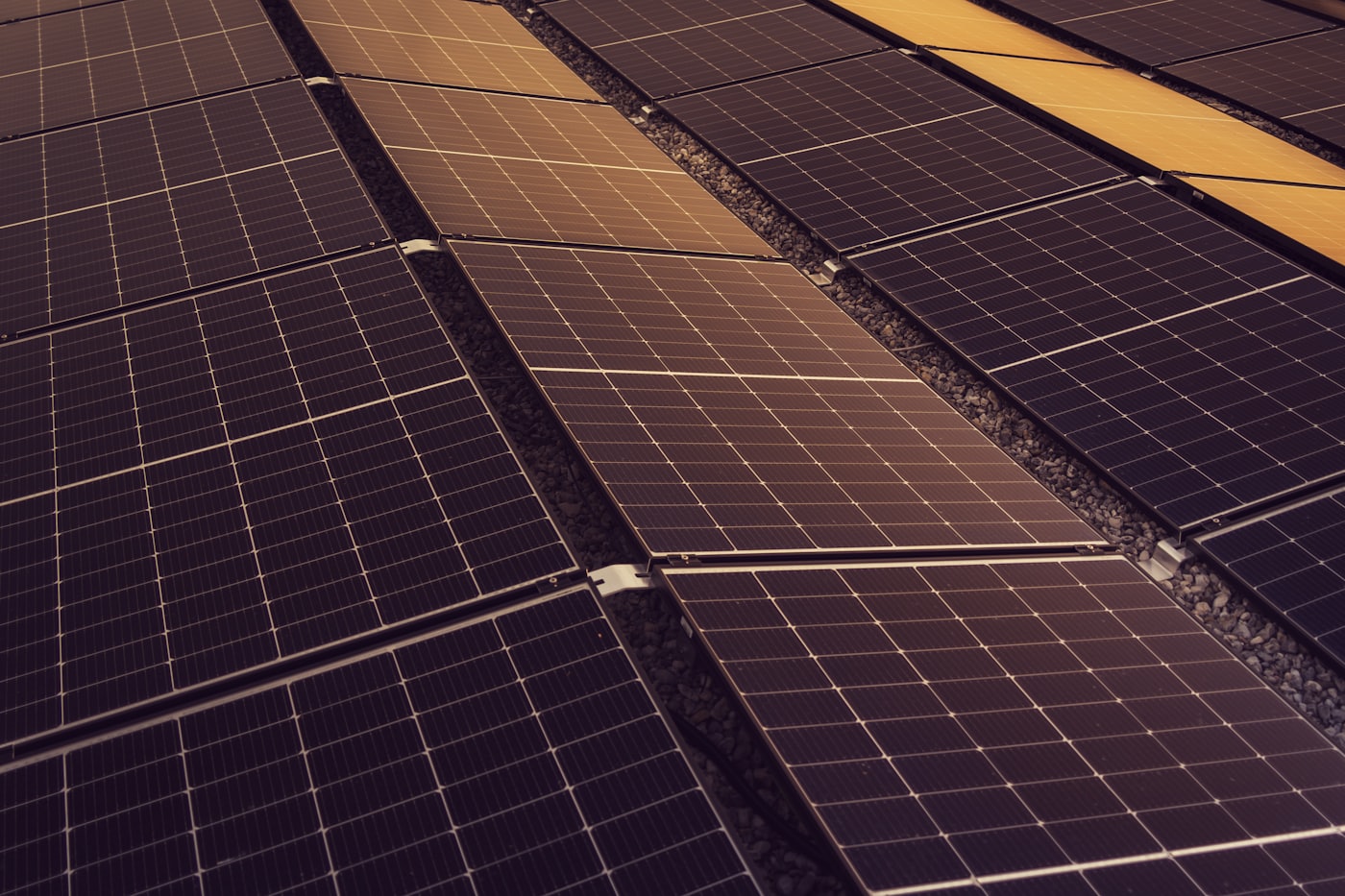 Rooftop solar array